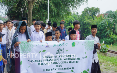 Semarak Karnaval Anak Khitan: Gema Maulid dan Hari Santri Nasional Warnai Jalanan Plered